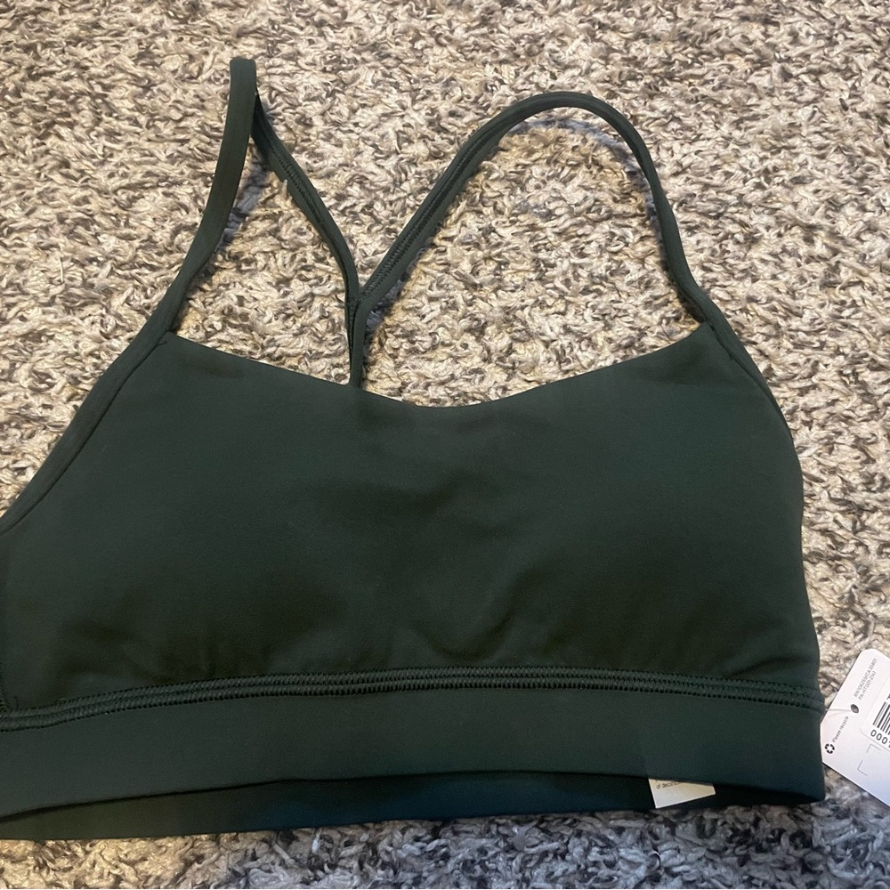 lululemon athletica Deep Green Sports Bra